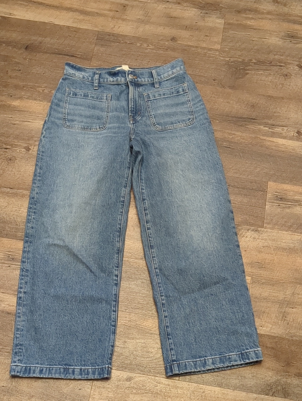 Madewell Emmett Wide Leg Jeans Size 28p